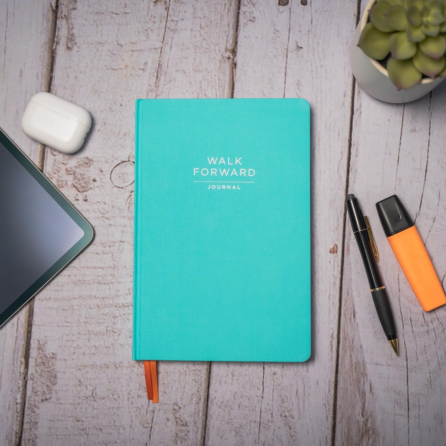 The Walk Forward Journal – (Teal) A 60-Day Daily Journal for Spiritual, Emotional, and Personal Growth – Reflection, Mindfulness & Inspiration – Daily Affirmations and Goal-Setting – Undated Life Planner for Women & Men