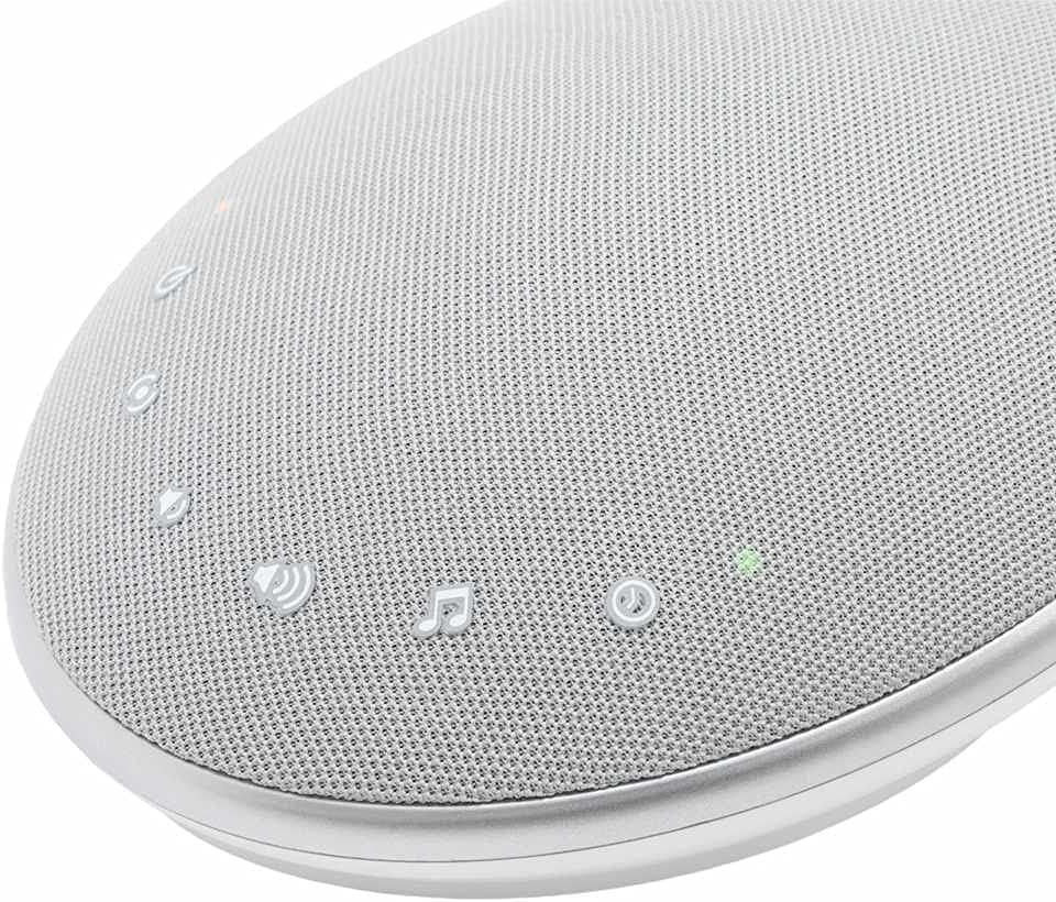 Uр Tо 60% оƒƒ iHome Zenergy Portable White Noise Machine, Sleep Therapy Machine with Bass Enhancement, Sound Therapy and Sleep Timer, 12 Sound Modes and Breathing Coach, Sleep Easier Spa Relaxation