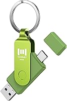 Vista 9 de MOSDART ExFAT - Memoria USB C 3.2 de 64 GB de velocidad rápida C y A, con llavero e indicador LED, para iPhone 15, 16, 17, teléfono Android, iPad