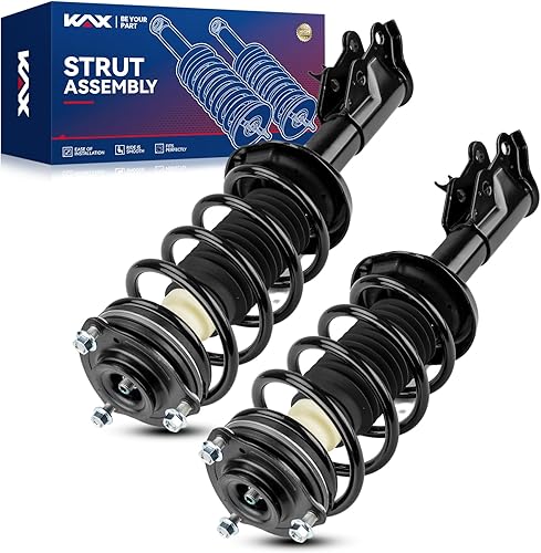 Miniatura 25 de KAX Puntales delanteros para Toyota RAV4 2006 2007 2008 2009 2010 2011 2012 3.5L, 2006-2012 RAV4 Amortiguadores delanteros Conjunto completo