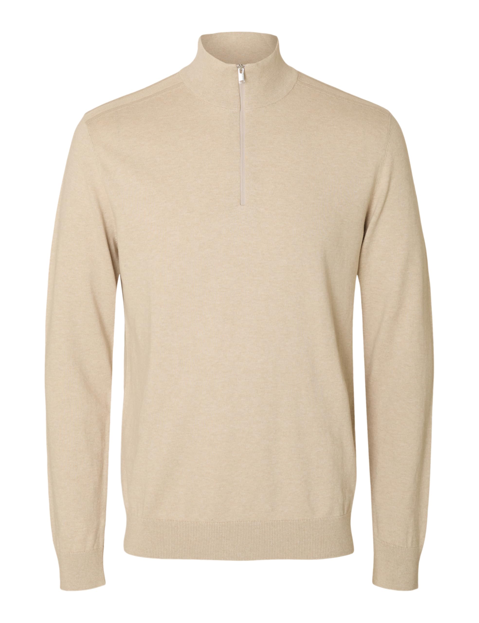 SELECTED HOMME Male Strickpullover Half-Zip