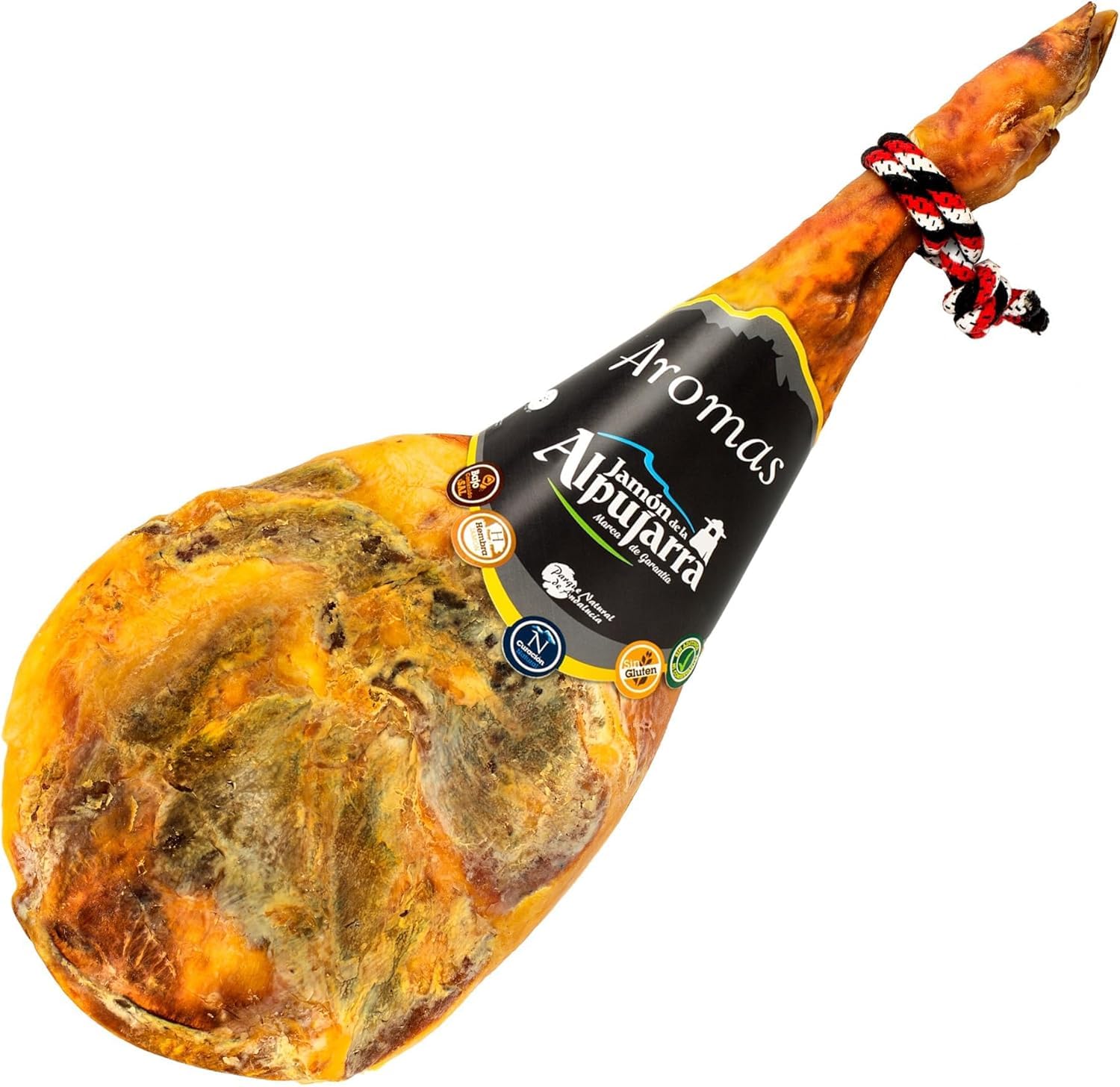 LalolaGourmet - Paleta Serrana Gran Reserva (5,5/6 kg) Stagionatura Naturale 100% Senza Glutine e a Basso Contenuto di Sale I Spalla di Prosciutto Serrano - Zampa Anteriore