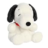 Aurora® Timeless Peanuts® Palm Pals™ Snoopy Stuffed Animal - Classic Characters - Lasting Memories - White 5 Inches