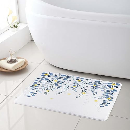 Miniatura 7 de ECOTOB Fuck it Just Get Naked - Tapete de baño de mármol fuente dorada en el negro lujoso tapete antideslizante de mármol para entrada tapete para