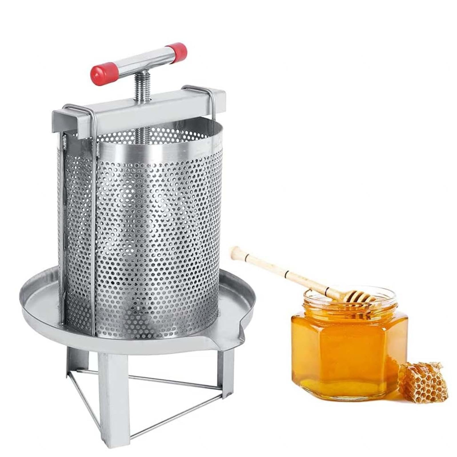 estrattore manuale per in acciaio inox Pressa Manuale per Miele in Acciaio Inox large bee honey press extractor Attrezzatura apicoltura Lavorazione per api miele,vino,frutta,cera