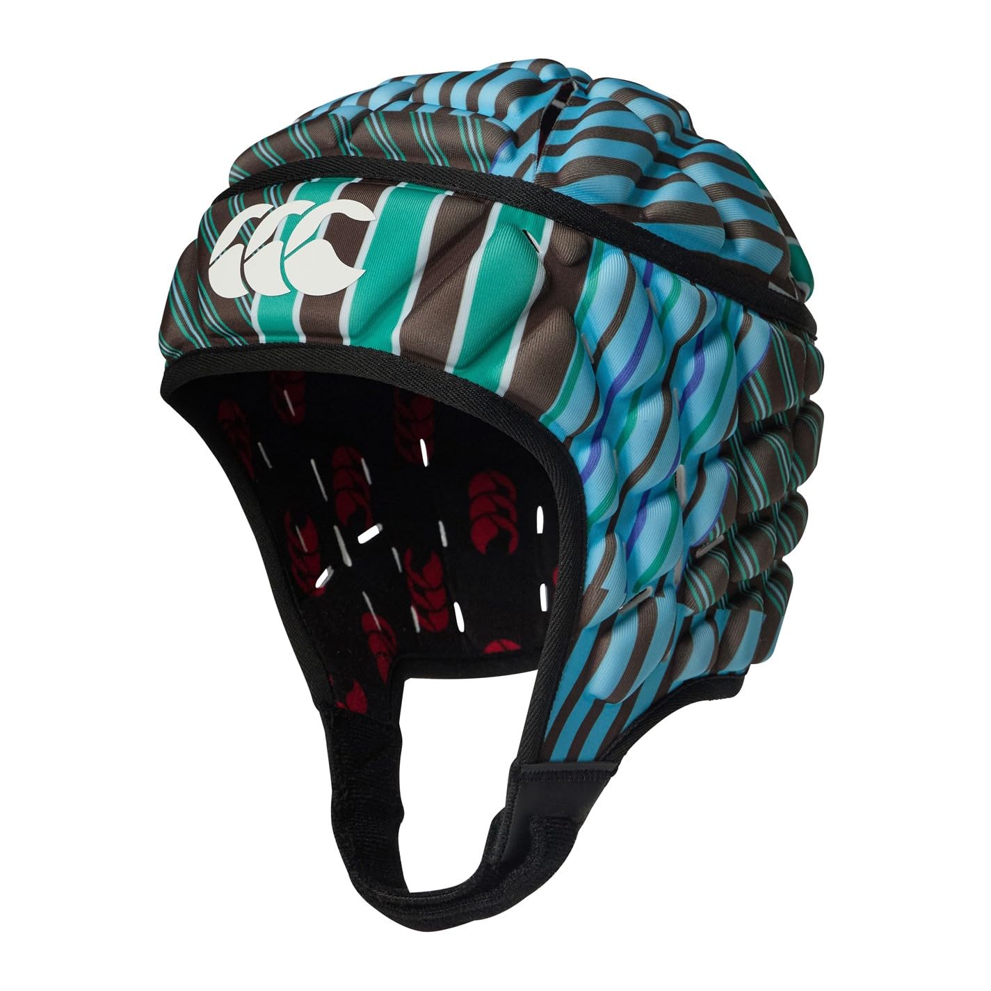 Canterbury Adult Unisex Uglies Raze Headguard Headguards, Emerald Green-Multi, L