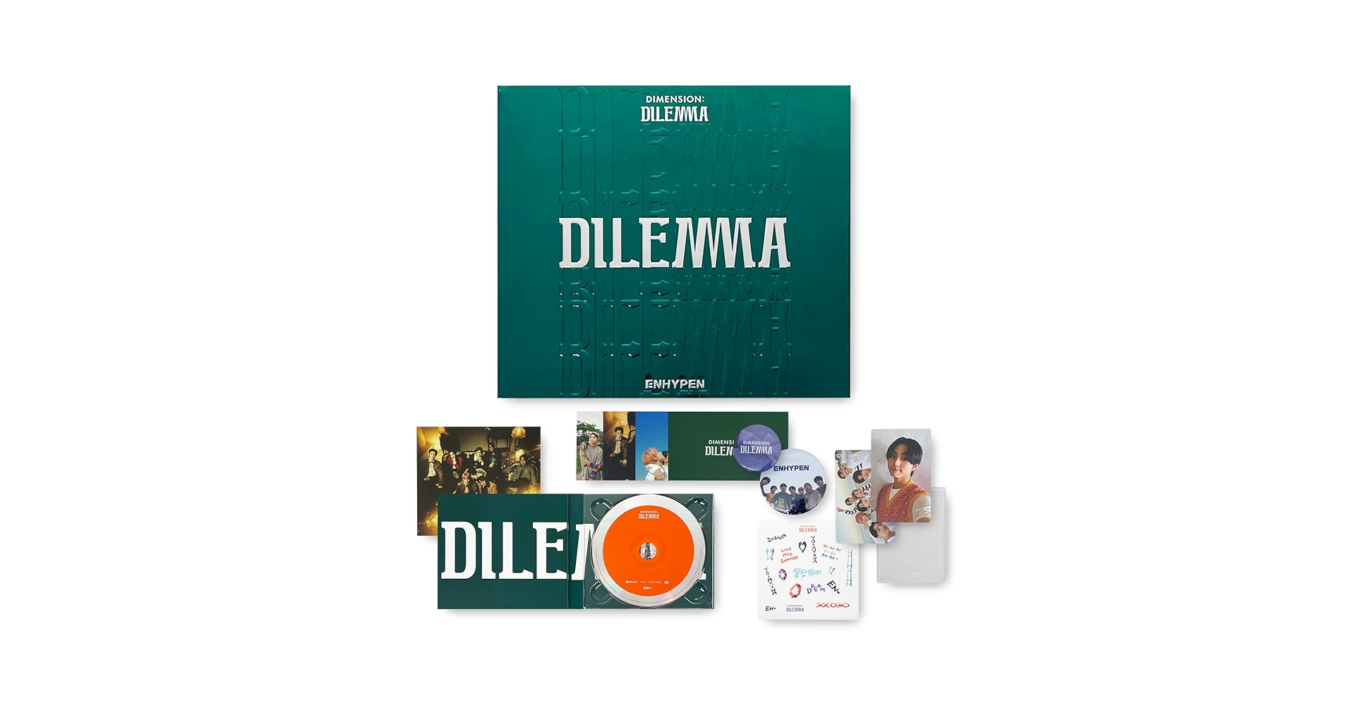ENHYPEN - ENHYPEN THE 1ST ALBUM - DIMENSION : DILEMMA
