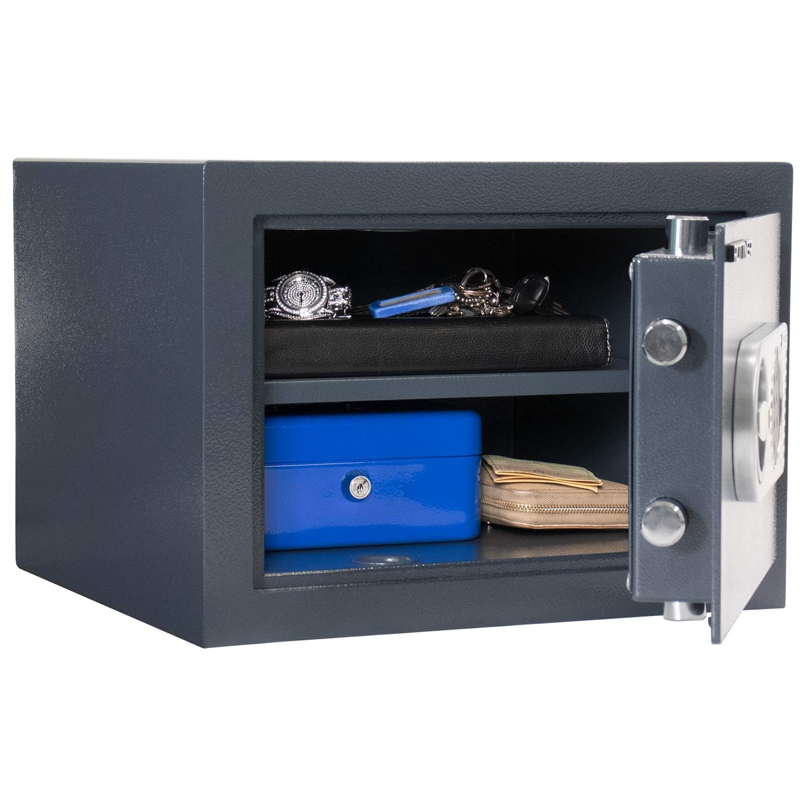 Rottner Samoa 40 Coffre-fort Certifié Anti-effraction Anthracite à Serrure Électronique