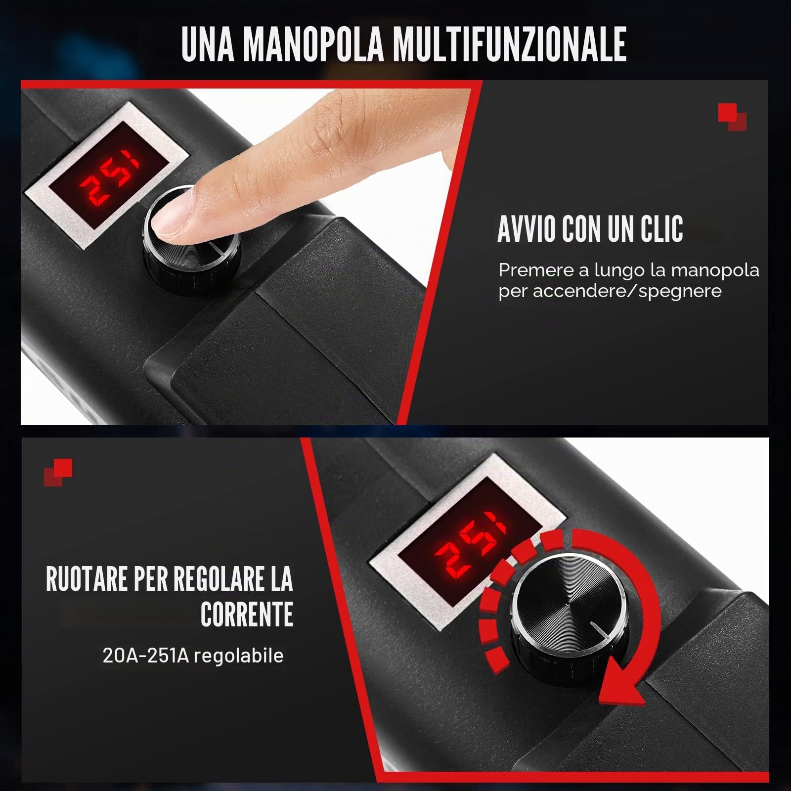 Saldatrice Inverter Elettrodo MMA 220V/380V 160A,Saldatrice Inverter Saldatore ad arco,IGBT Inverter Antiaderente Display Digitale LCD, ARC Welder,Dispositivo entry