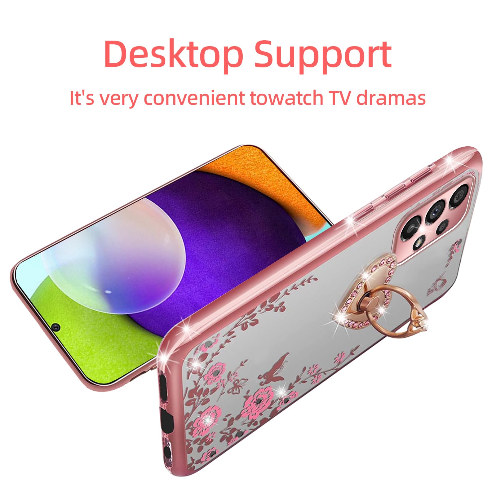 Amazon.com: for A52 Samsung Phone Case, Samsung A52 Case for Women