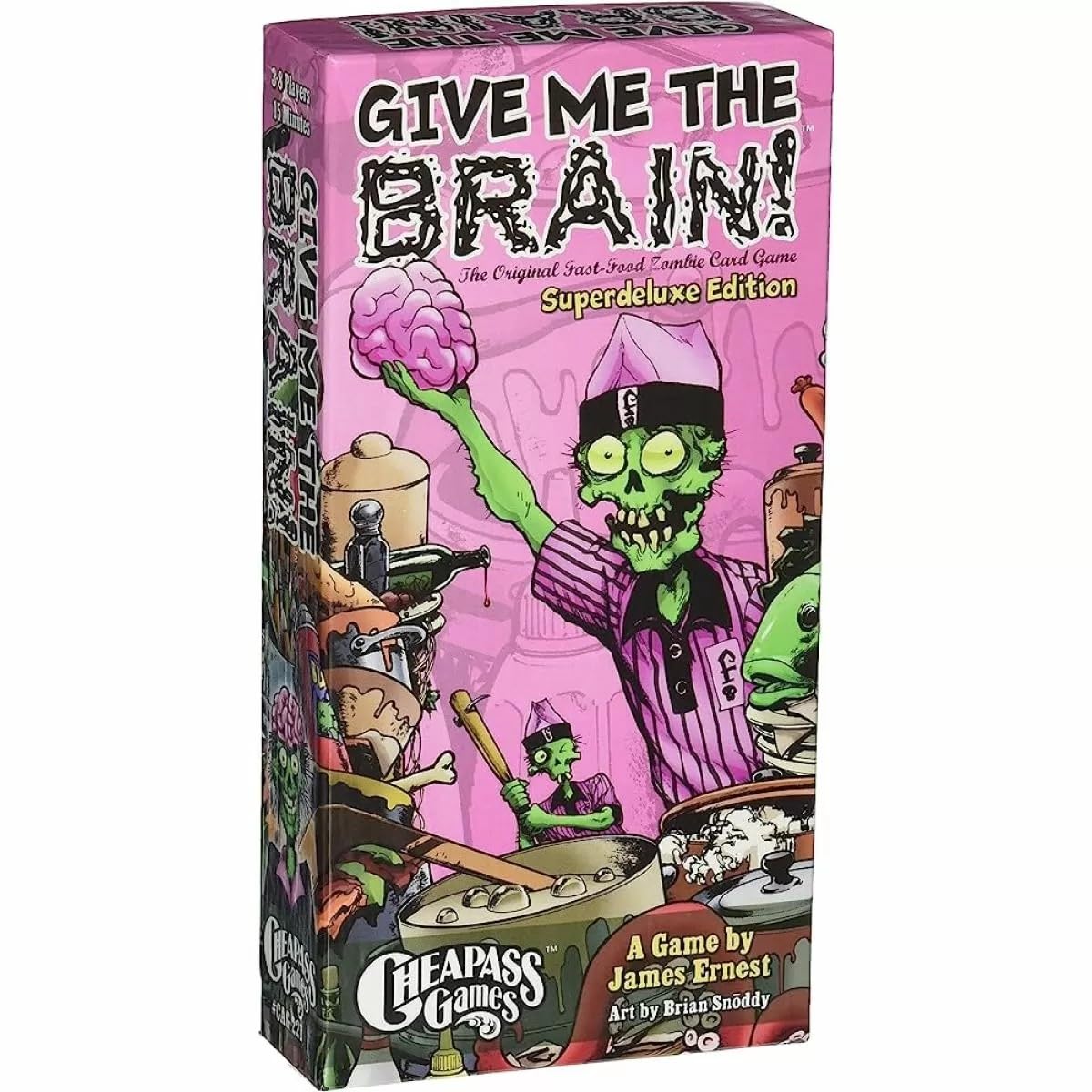 Amazon.com: Cheapass Games Give Me The Brain Superdeluxe Edition