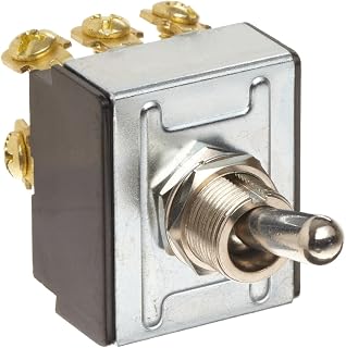 Morris Products 70301 Toggle Switches, 3 Pole, On/Off, 1.09