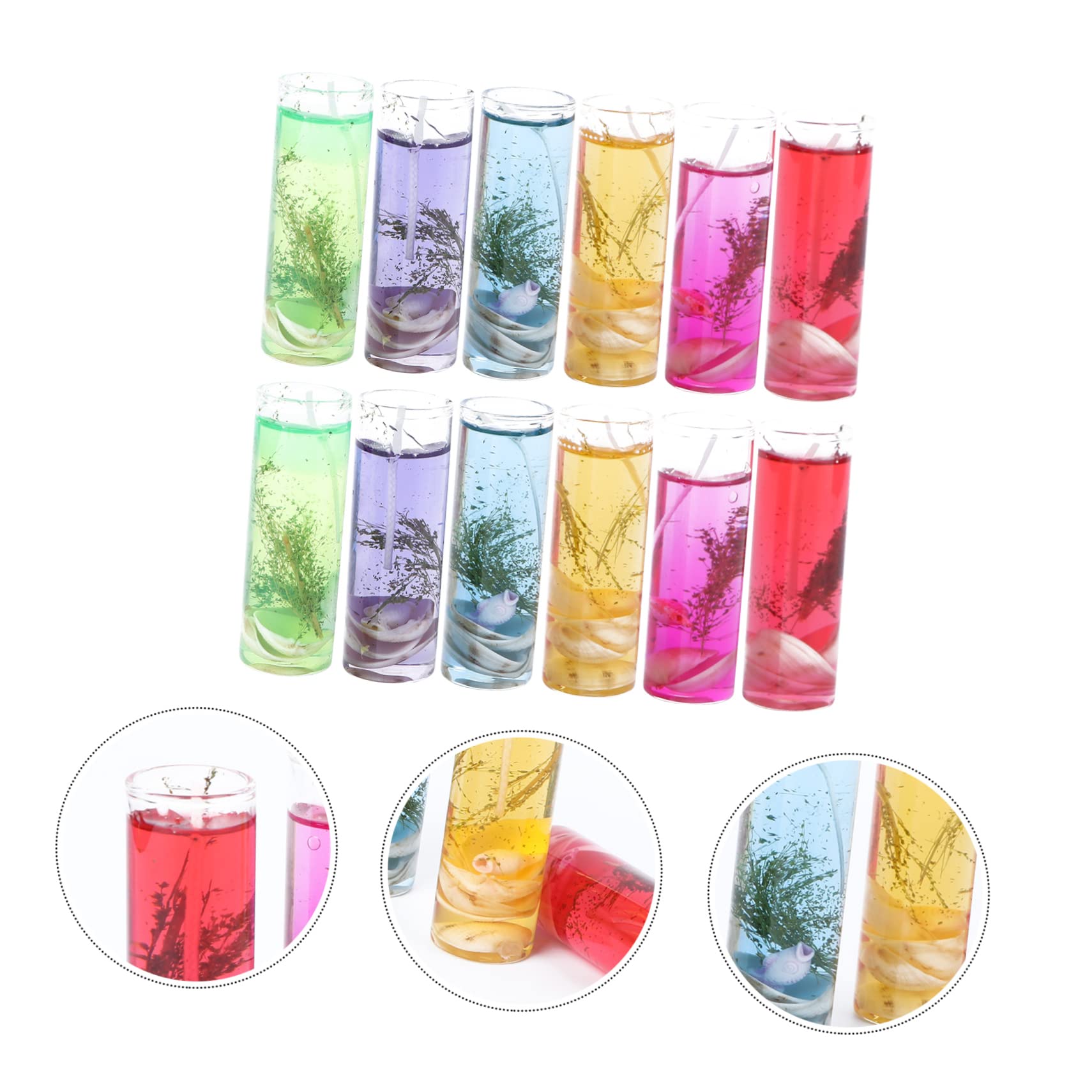 Cabilock 12 Candele Profumate in Gelatina Di Piccole Dimensioni Decorazioni Per La Casa Candele Per Matrimoni Feste Romantiche Decorazioni Profumate Per La Tavola