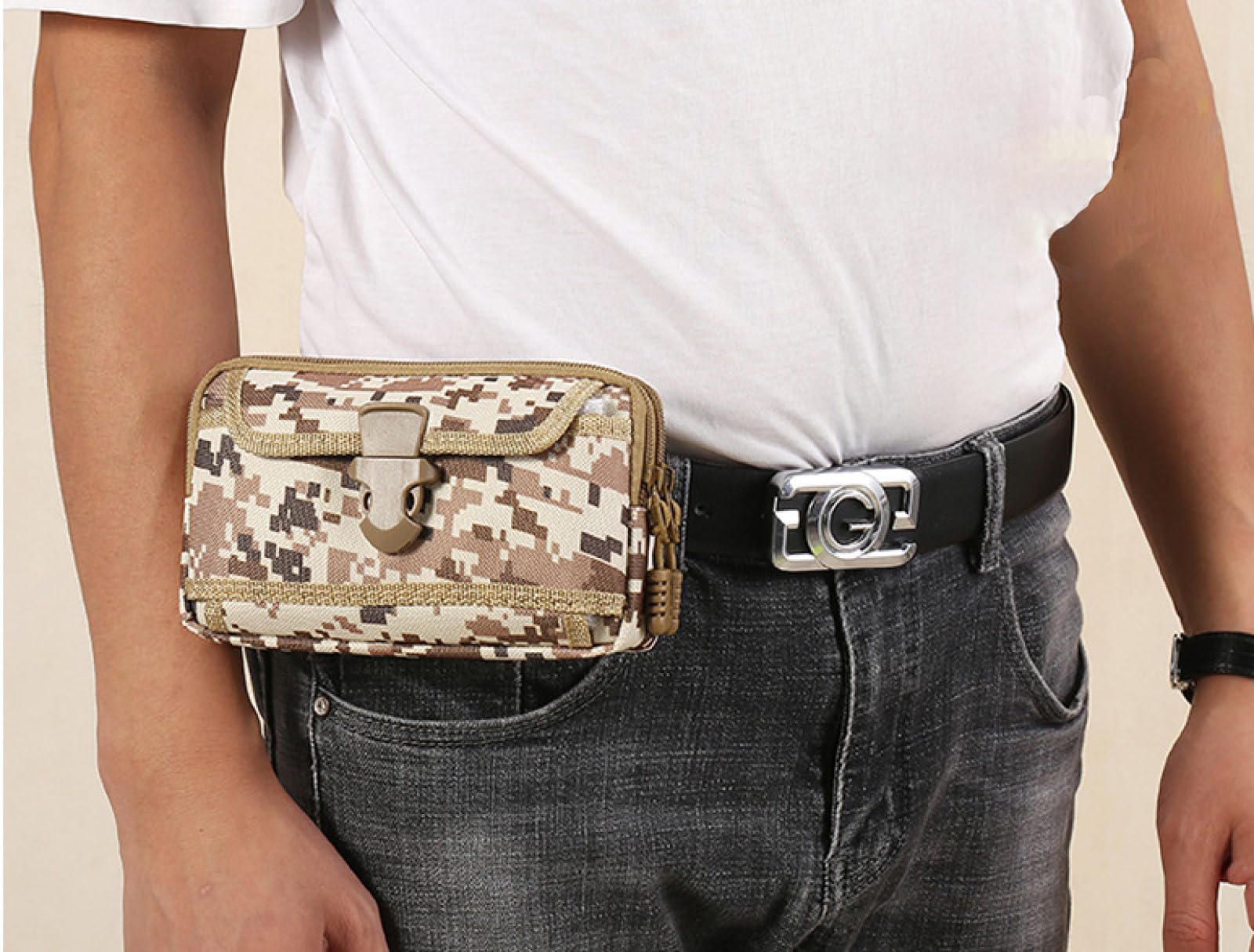 Marsupio Tattico Porta Cellulare Marsupio Borsello Da Cintura