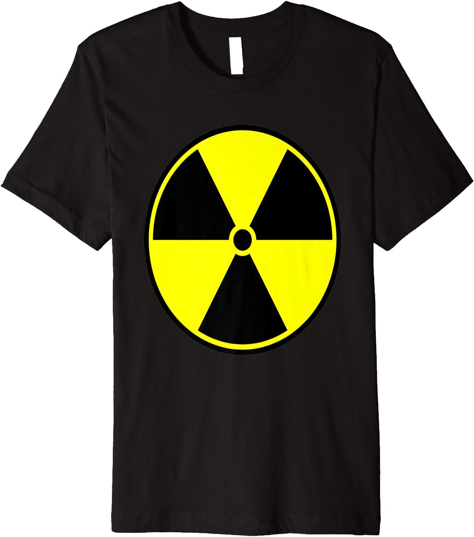Radioactive Fallout Warning Sign T Shirt Tee