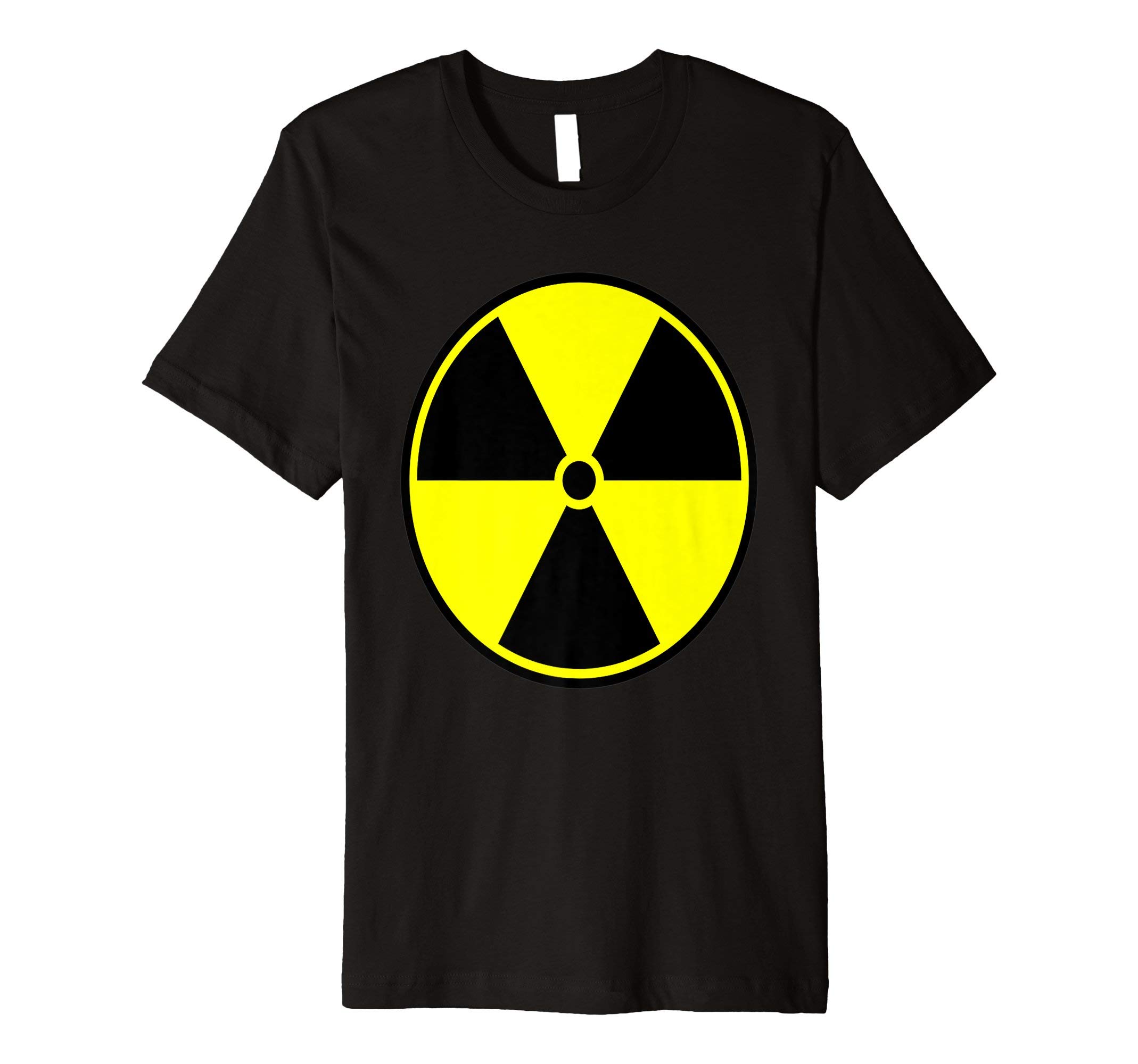 Radioactive Fallout Warning Sign T Shirt Tee
