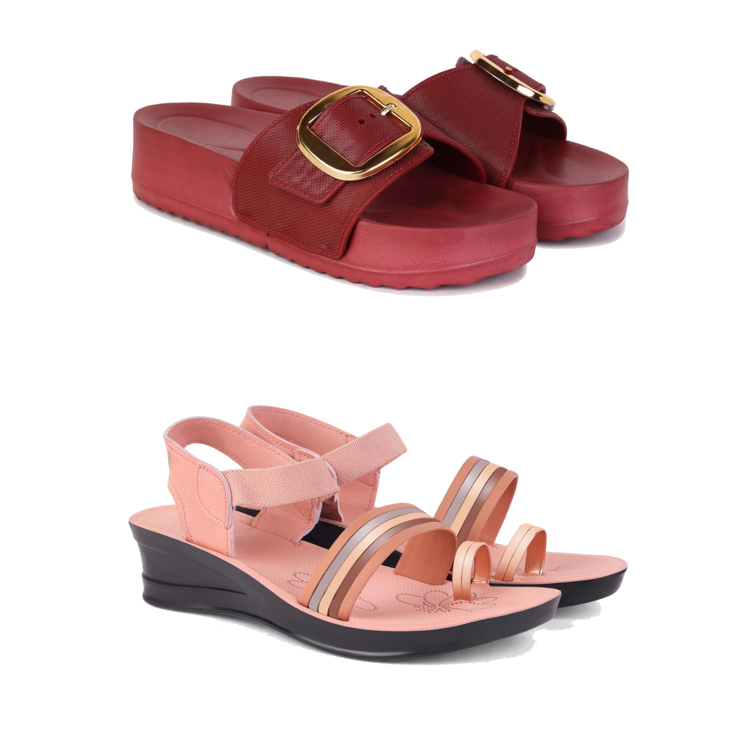 sandal for Women's,slip-ons,quality casaul sandals for Women's GRP-SAN-(2-COMBO)-1996-1959-image-22