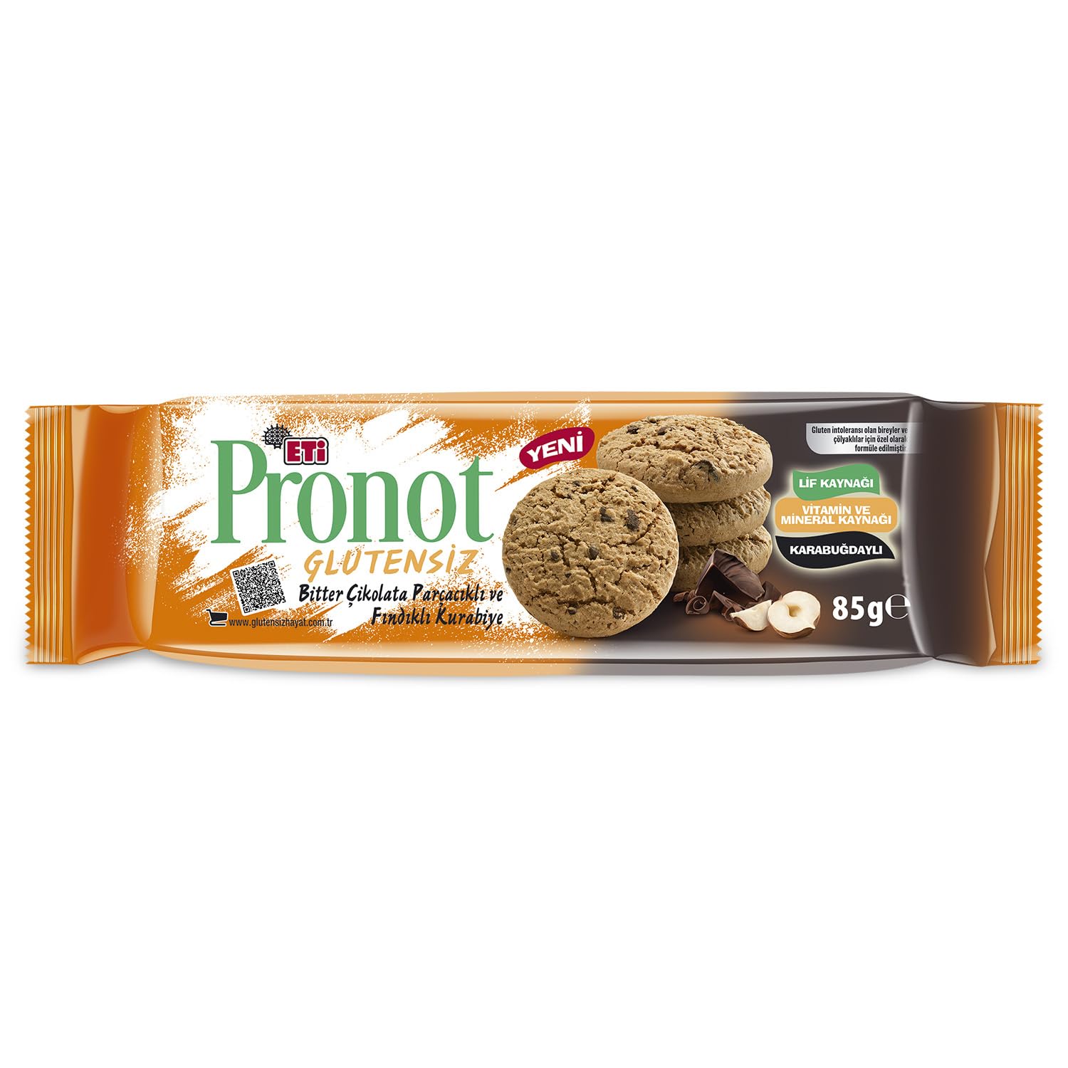 Eti Pronot Çikolata Parçalı Kurabiye 85 g