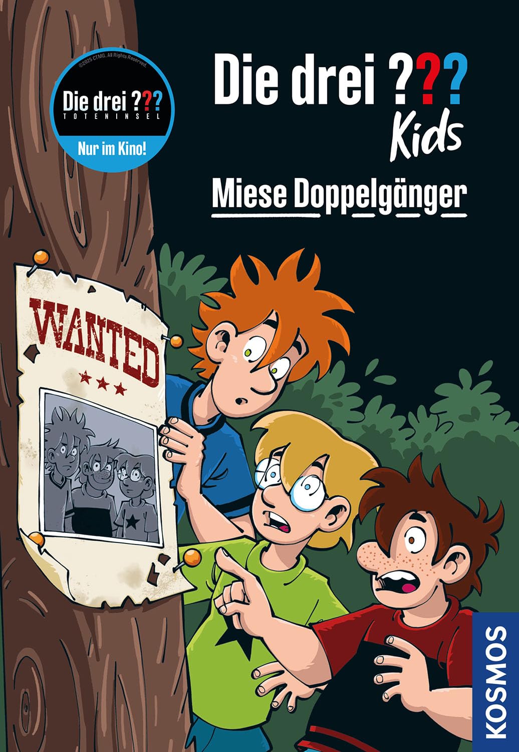 Die drei ??? Kids, 106, Miese Doppelgänger: Ein spannender Fall mit Justus, Peter und Bob in der beliebten Kinderkrimi-Reihe für Kinder ab 8 Jahren.