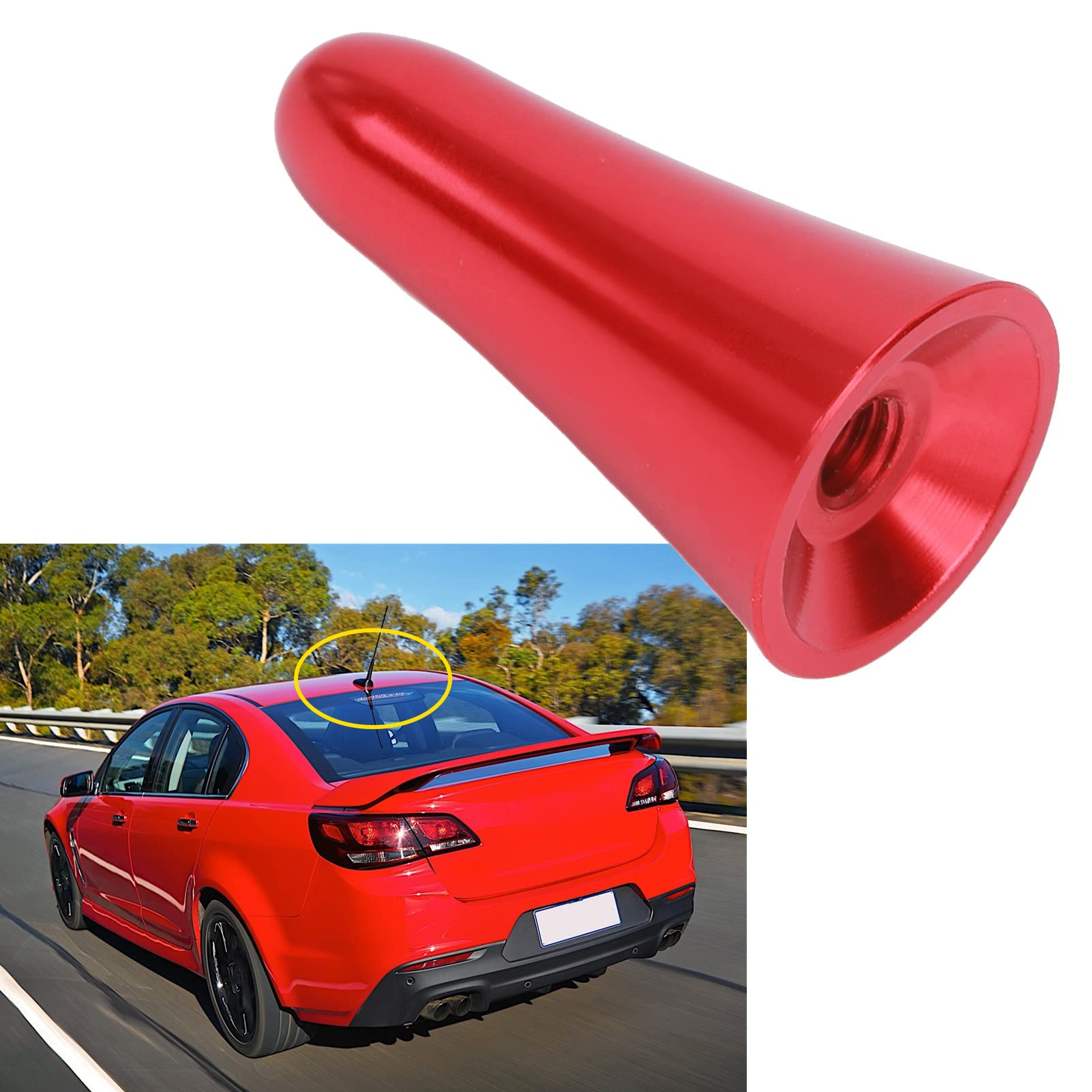 Kurze Auto Antenne 4cm - Stubby Bee Sting Für Commodore SSV SV6