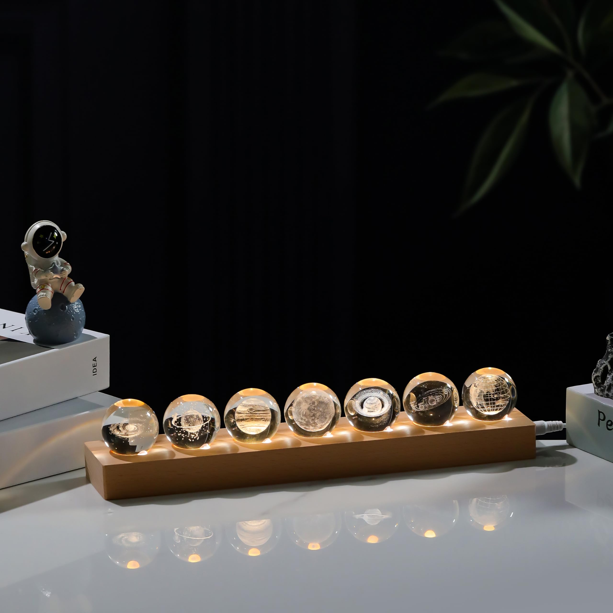 Qianwei Boule de cristal système solaire 7