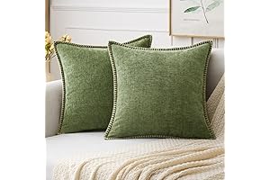 MIULEE Pack of 2: Stylish and Comfortable Sofa Pillow Covers