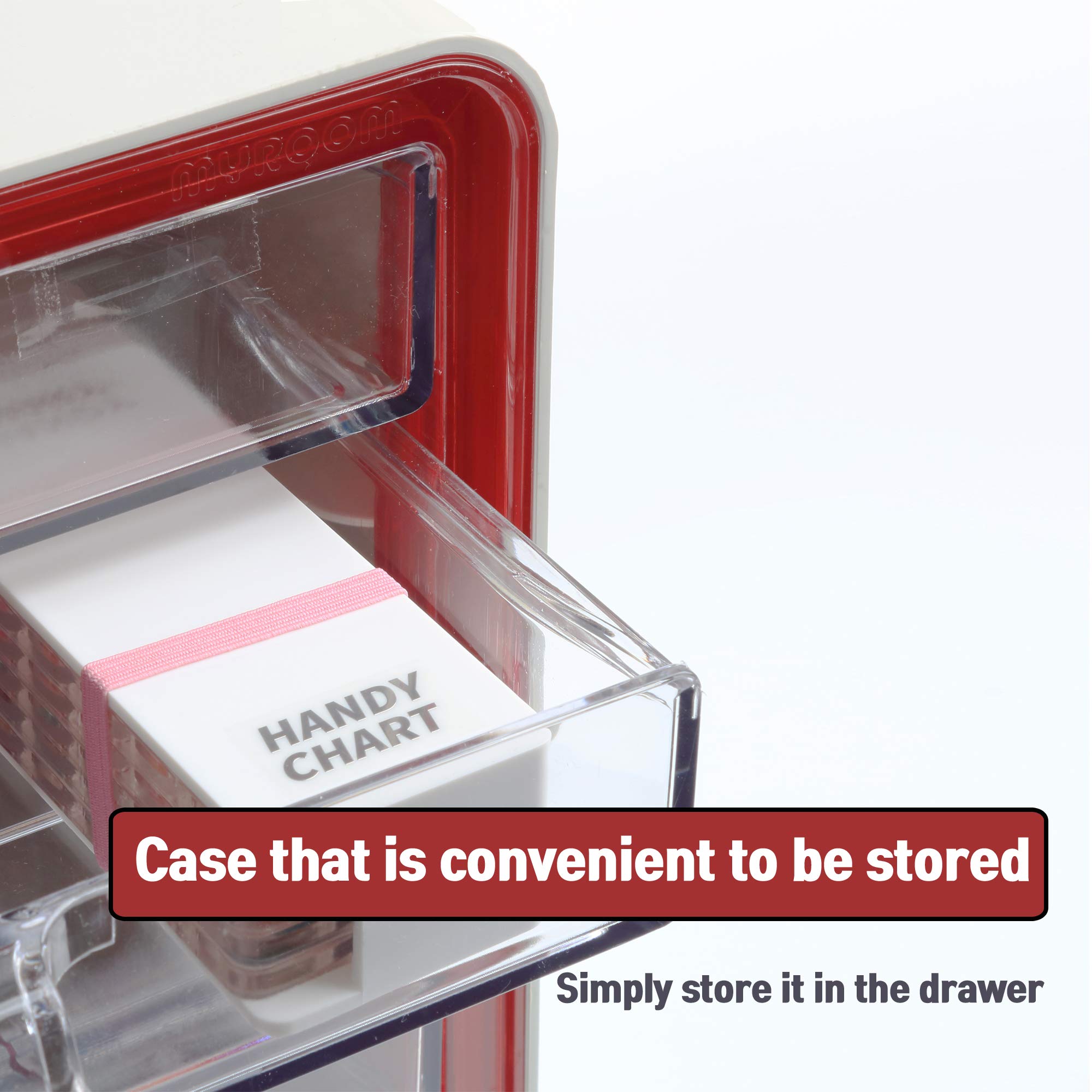 Handy Chart Color Chart Case With Nail Tips Portable Rearrangeable 