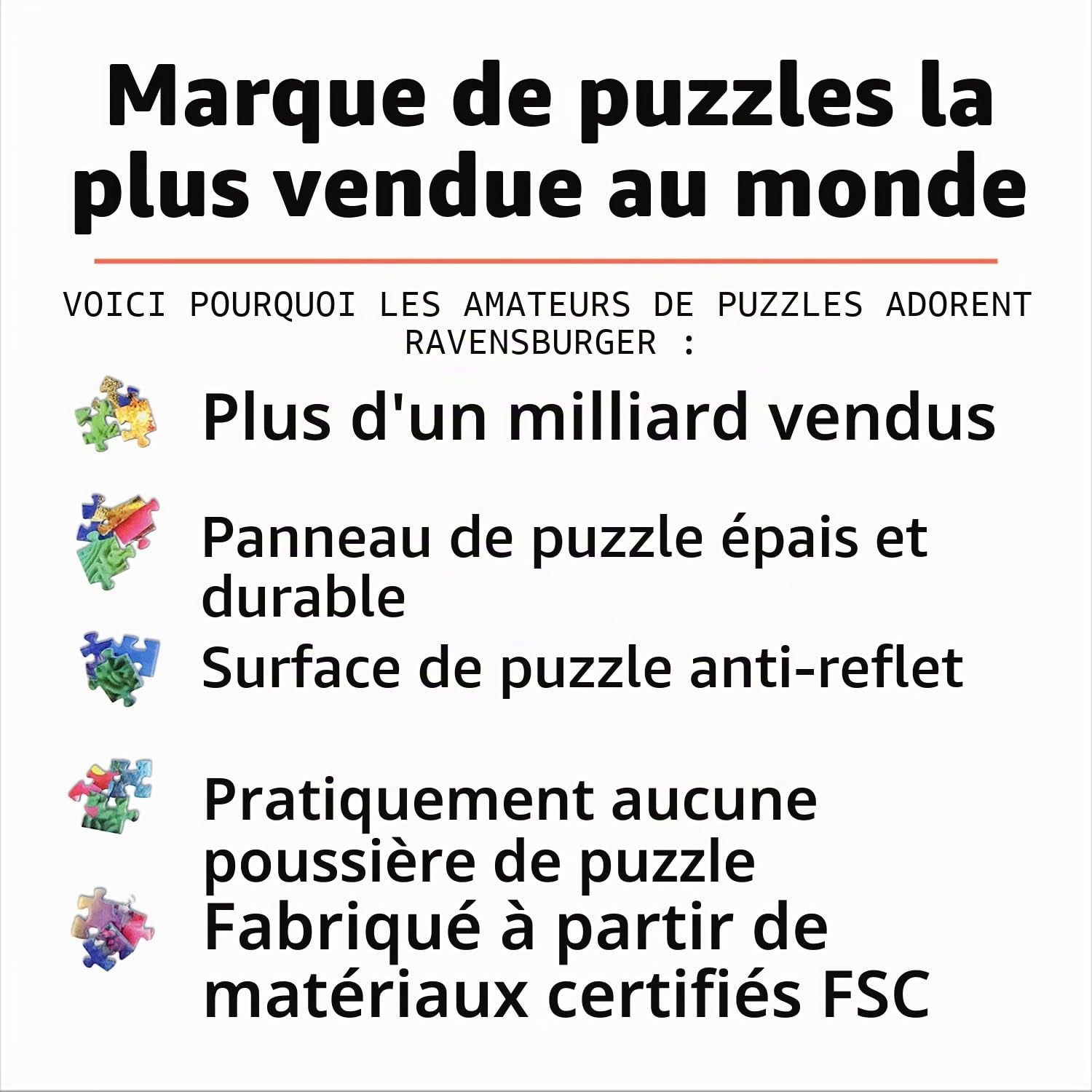 Ravensburger Puzzle Autour du Monde de 2000 pièces pour Adultes et Enfants à partir de 12 Ans