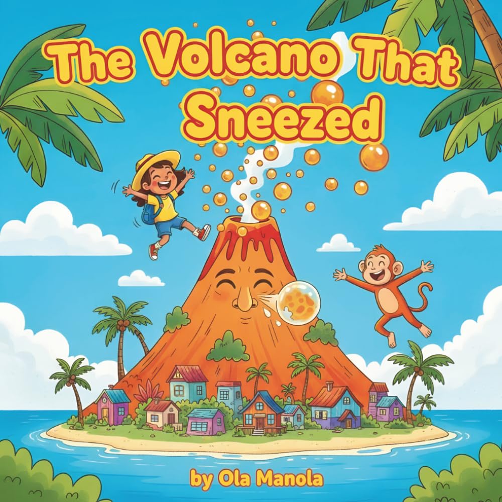 The Volcano That Sneezed: A Silly Volcano Adventure for Kids Ages 5–8 with Bouncing Lava Bubbles and Brave Little Heroes (Oops! Nature Went Wrong Series)
