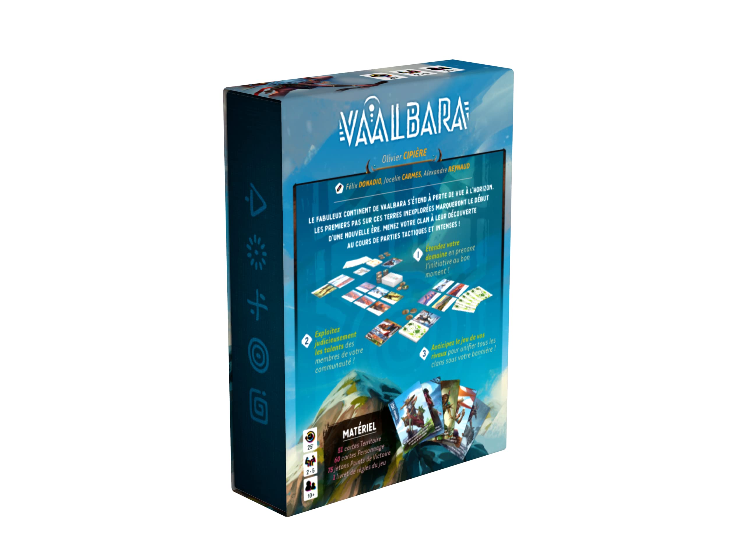 Vaalbara – Strategiespiel Für Die Familie, 2-5 Spieler Ab 10 Jahren