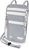 Hero Travel Supply Neck Wallet, RFID Blocking Passport Holder, Easy to Conceal Travel Pouch