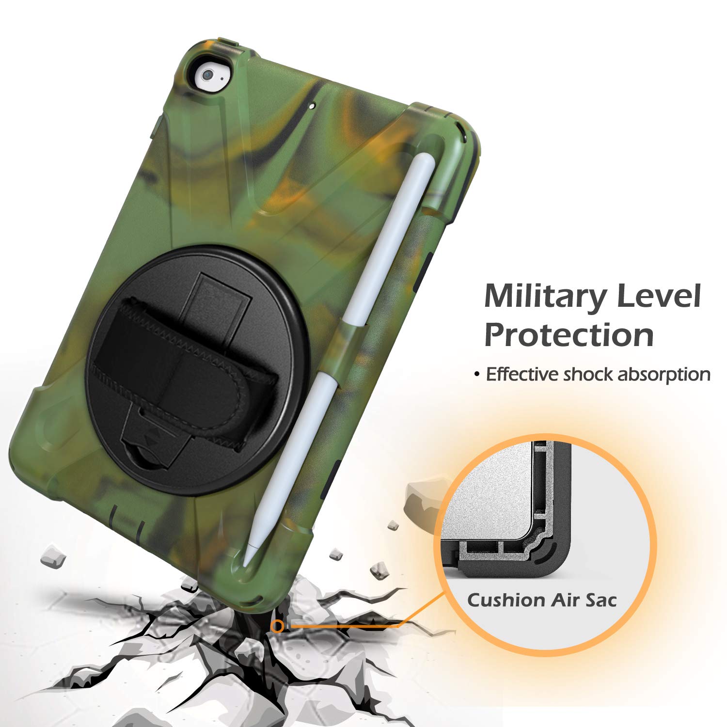 Amazon.com: ZXHYliang for iPad Mini 5 / Mini 4 Case 7.9 Inch, with