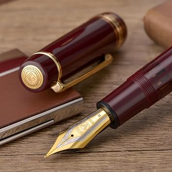 Wikult Yongsheng Junlai 930 Fine Nib Section for Replacement, Size 9 two-tone Iridirum Fine Nib with Wrench and Grease Accessory Set