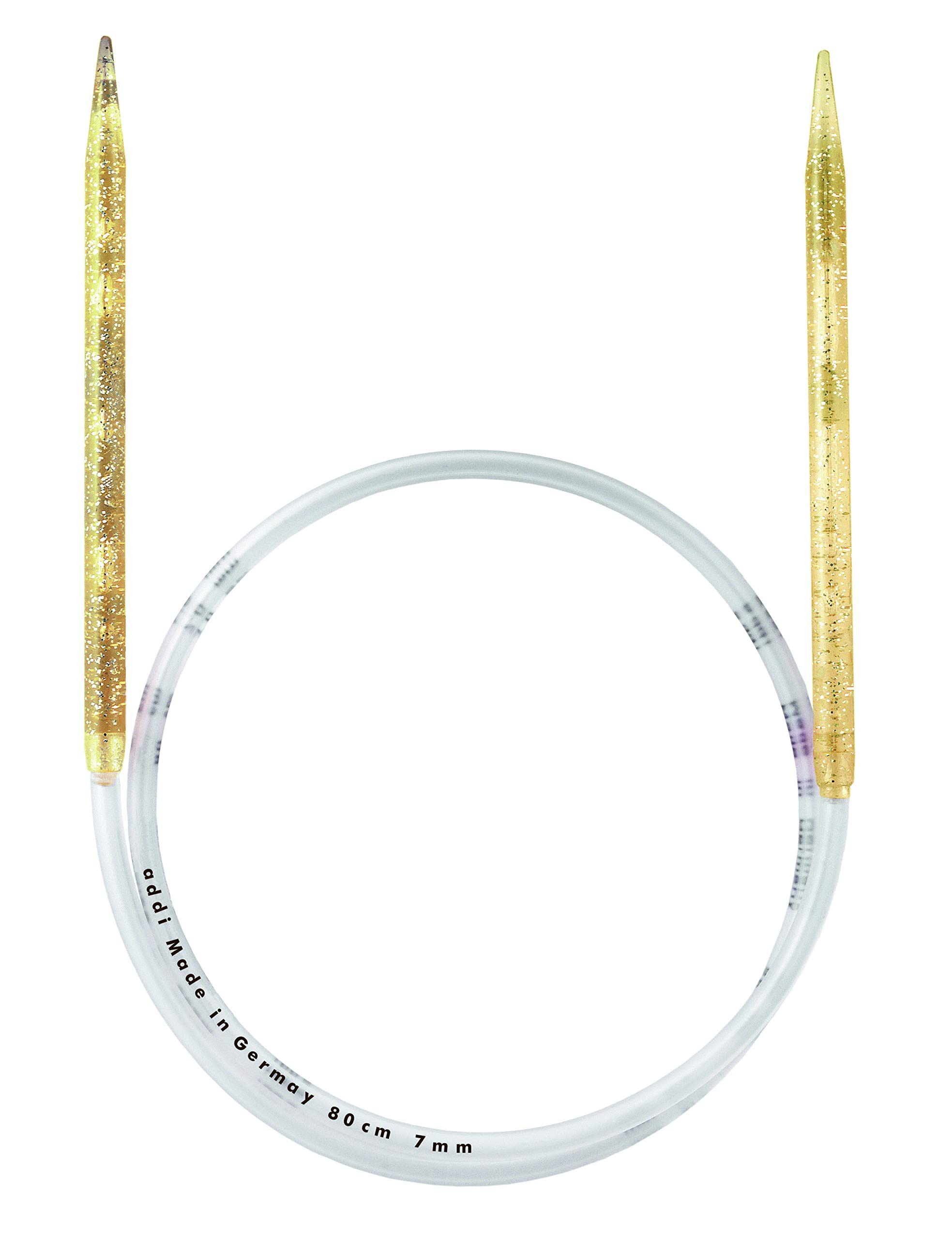 Circular Knitting Needle CHAMPAGNE by addi | Size: 8mm/120cm