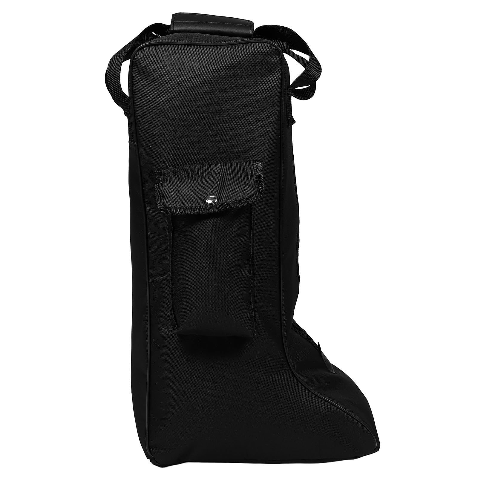 VALICLUD Borsa Porta Stivali da Equitazione per Stivali Alti, Oxford Cloth, Tasca Frontale, Nero, Protegge dagli Sporchi, per Trekking e Sci