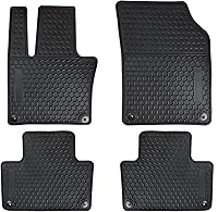 Vista 11 de Alfombrillas de coche a medida para Volvo XC60 2018-2025 (No para híbrido) T5 T6 Momentum, alfombrillas de goma negras para auto, protección
