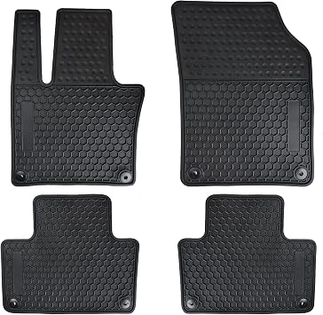 Car Floor Mats for Volvo XC90 1st + 2nd Row 2016-2026 Rubber