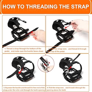 Amazon | Bucklos つま先ケージ 自転車ペダル レギュラー