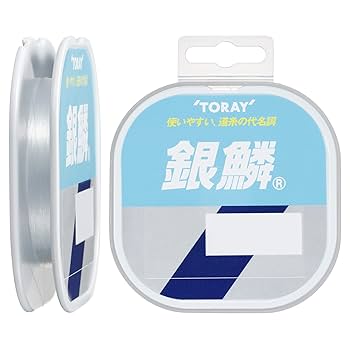Amazon.co.jp: 東レ(TORAY) ナイロンライン 銀鱗 50m 2号