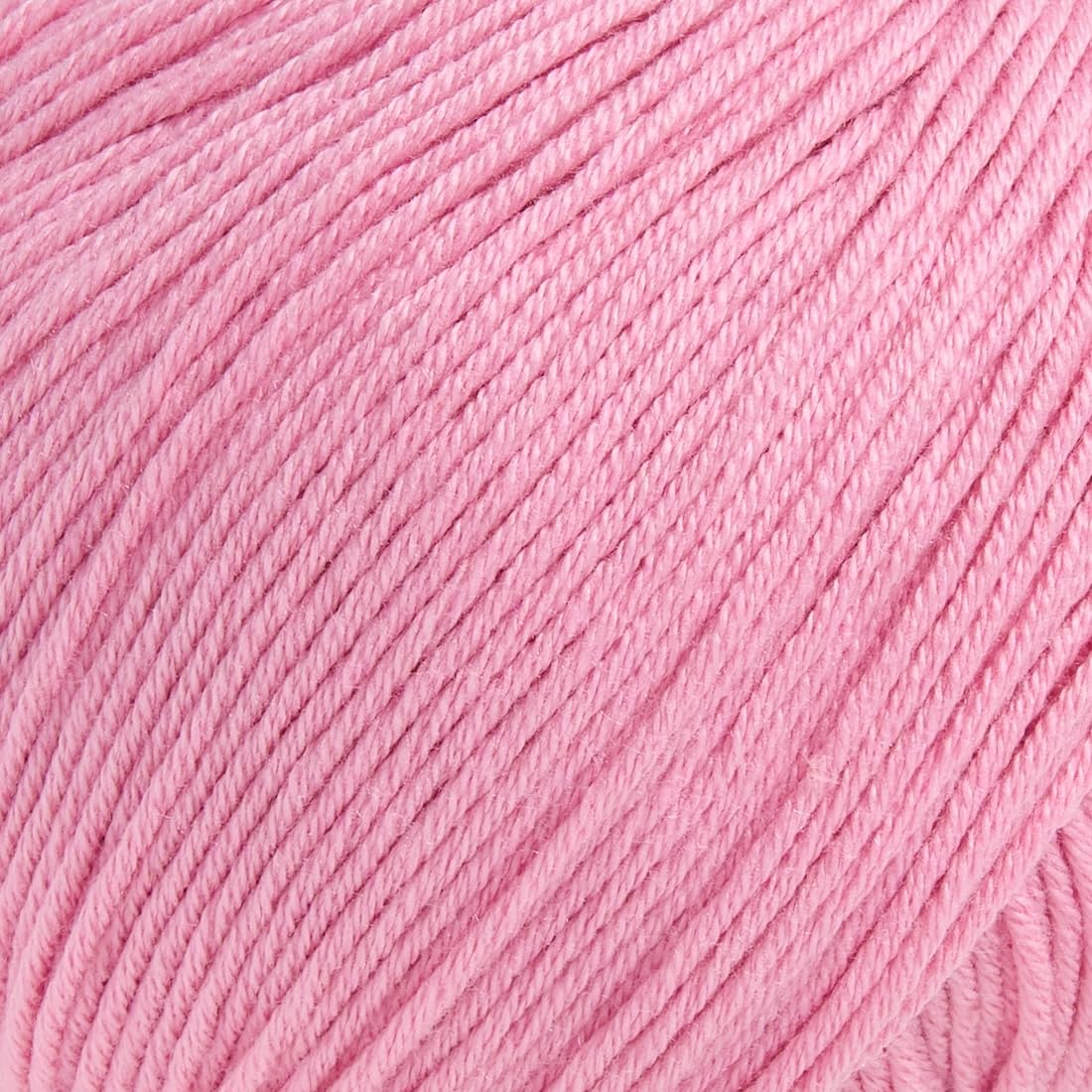 Utopia Crafts Amigurumi Cotton DK Yarn for Crochet and Knitting 50% Cotton, 50% Acrylic Blended, 3X 50g (Light Pink) - Image 3