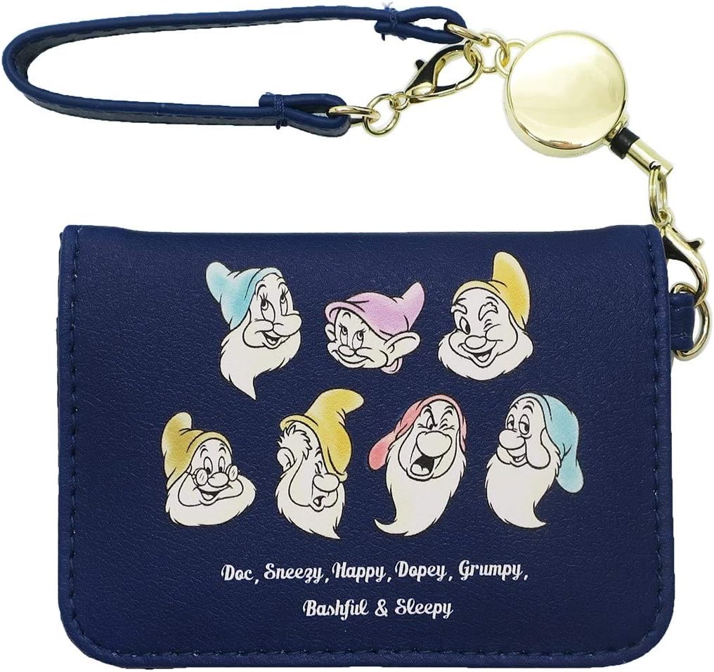 Amazon 白雪姫 パスケース 7人のこびと ネイビー おもちゃ雑貨 おもちゃ