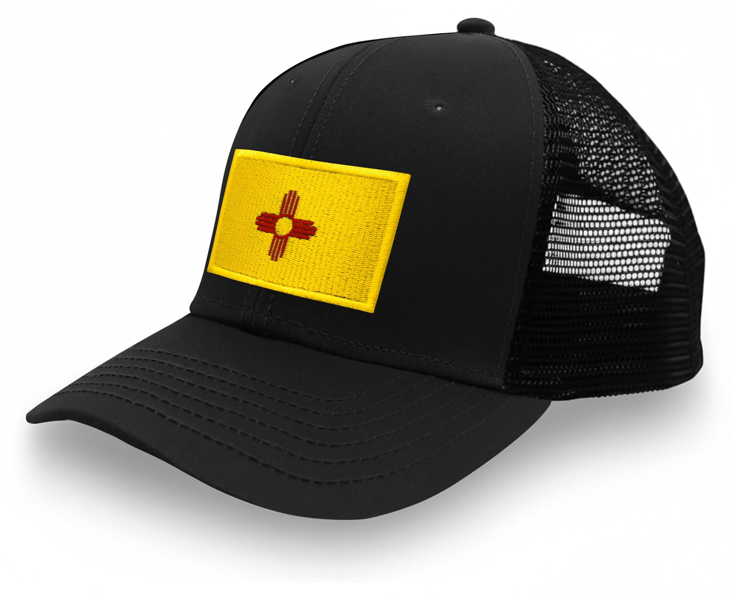 International Tie State Hat for Men and Women, Adjustable Snapback Trucker Baseball Cap with Embroidered Patch