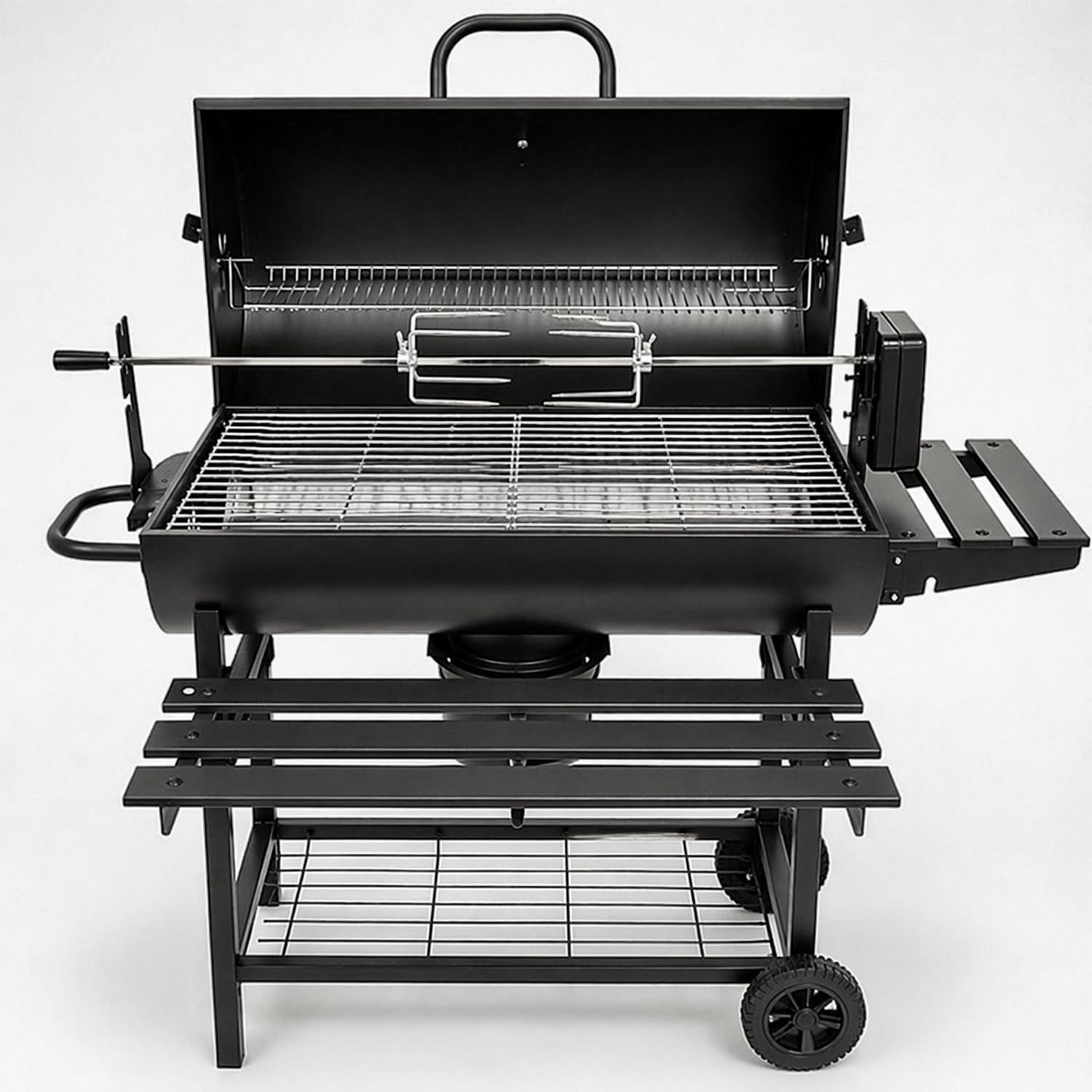 WTRYRN Barrel Charcoal Grill for Outdoor BBQ B