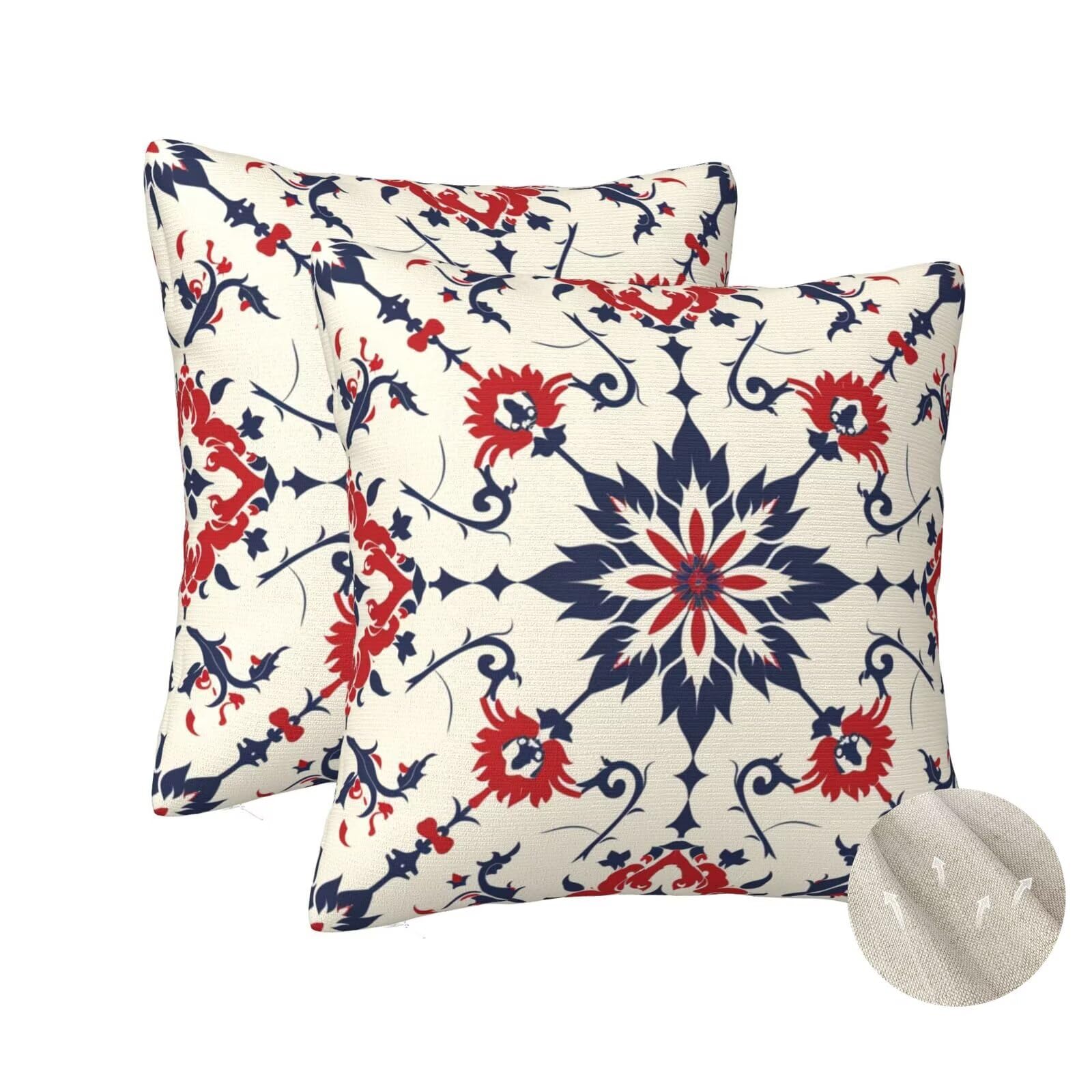Housse coussin canape 70x70 cm lot de 2 grand format décoratif zt394