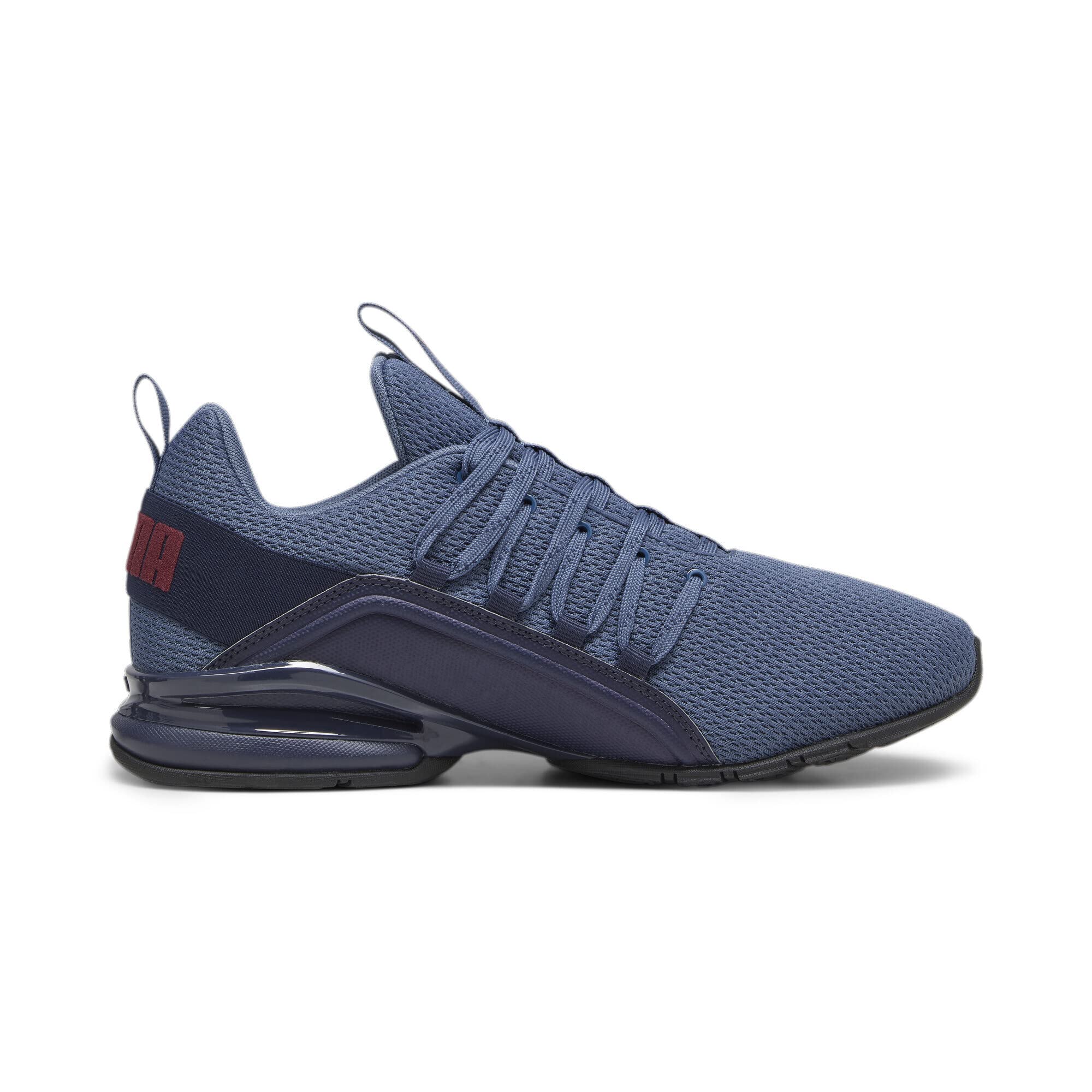 PUMA Herren Axelion Refresh Laufschuhe 44, Navy Inky Blue Dark Jasper Red