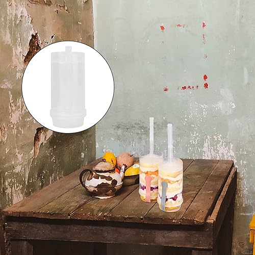 Miniatura 9 de Kichvoe 40 piezas de moldes de plástico para tartas, moldes para tartas, postres fáciles de rellenar para panaderías