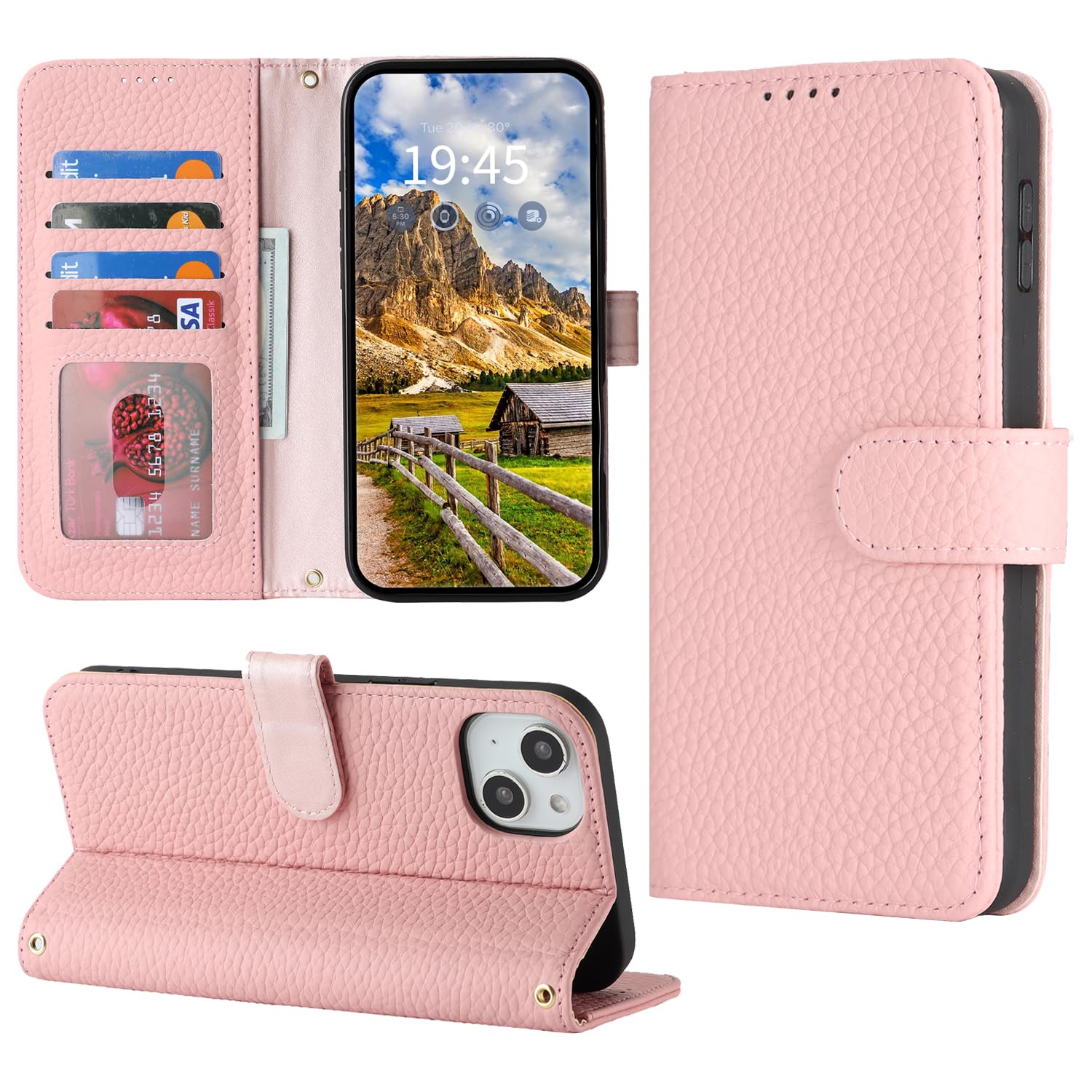 Amazon.co.jp: DEYHU 対応 iPhone 15 Plus ケース 手帳型 アイフォン14