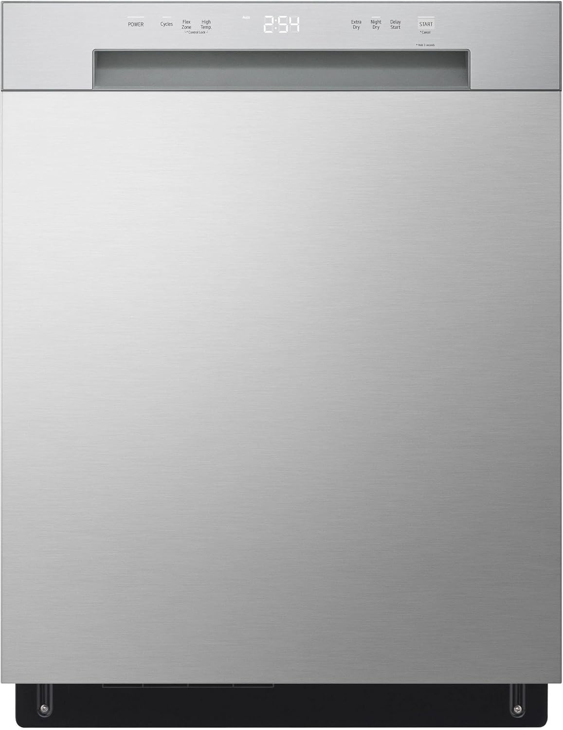 LG Front Control Dishwasher with LoDecibel™ Quiet Operation and Dynamic Dry™, Stainless Steel