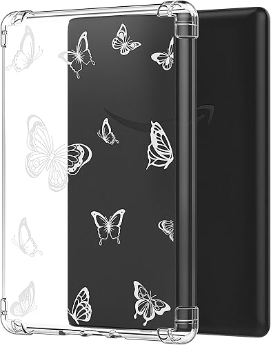 MoKo Funda para Kindle Paperwhite de 6.8" (11 generación-2021) y Kindle Paperwhite Signature Edition, ultra transparente, suave, flexible,