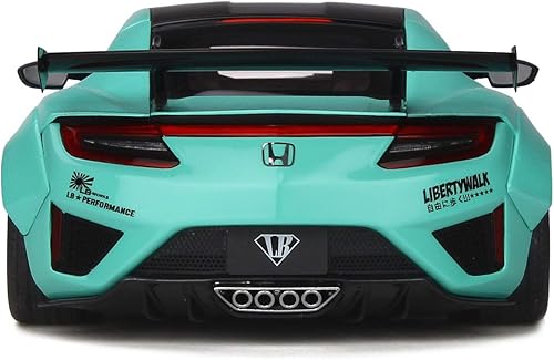 Miniatura 6 de GT Spirit 2017 Honda NSX Coche personalizado por LB-Works, Tiffany Blue GT806-1/18 Escala Resina Modelo de Juguete Coche